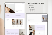Squarespace 7.1 Yoga Studio Website, a Templates & Theme by Studio Aleksieva (Thumbnail 4 of 9)