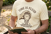 Time is fluid illustration, a Person Illustration by Vectorlina (Thumbnail 2 of 4)