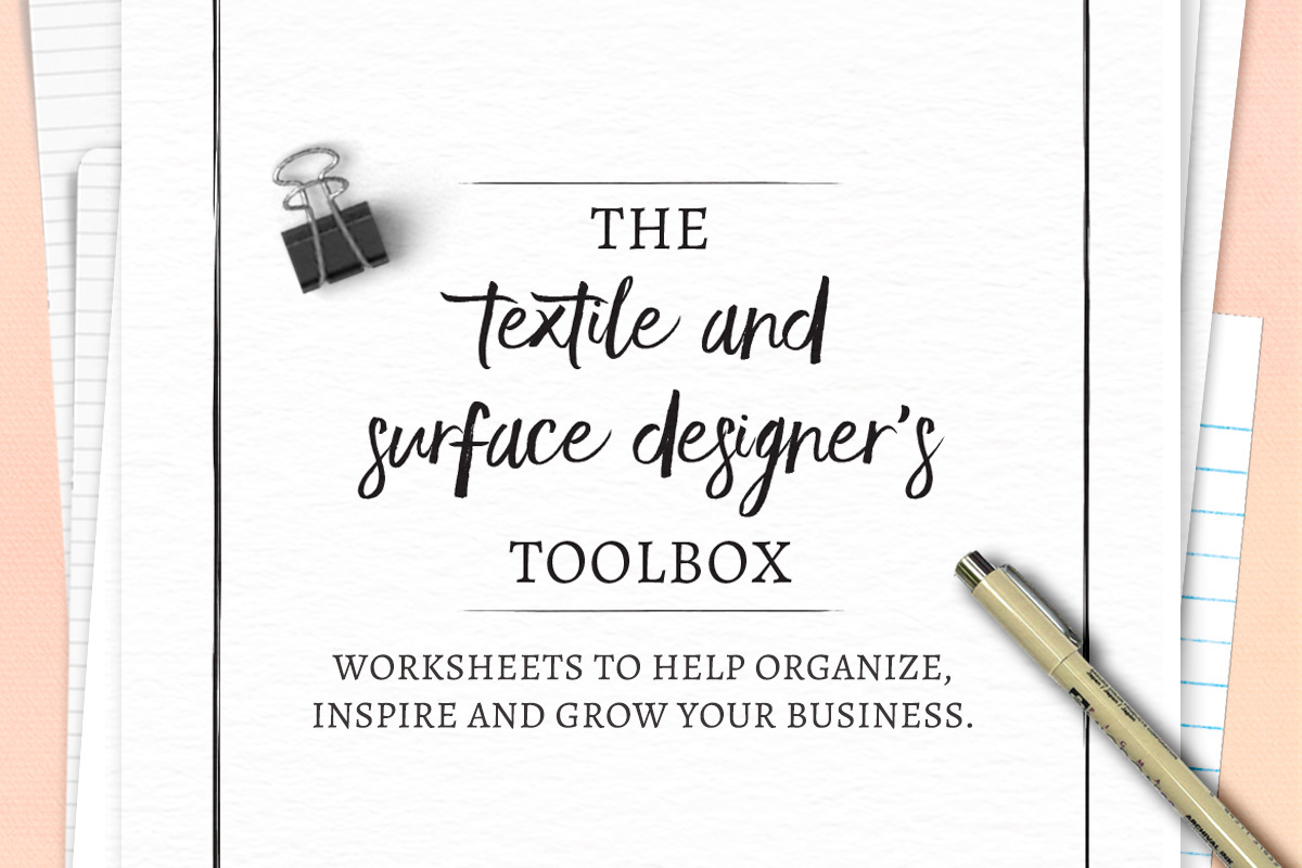 Textile & Surface Designer's Toolbox, a Stationery Template by patternpop studio (Photo 1 of 5)