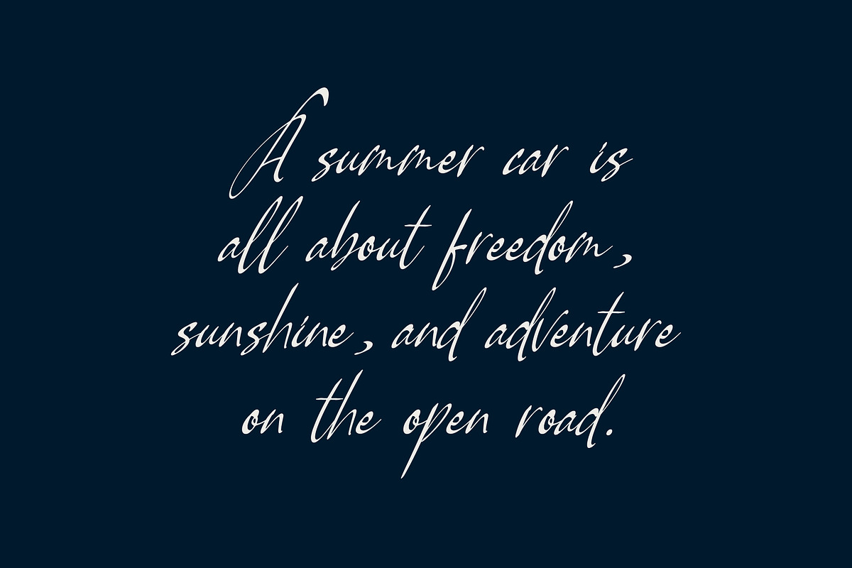 Pamric Mevira Handwritten Ink Font, a Script Font by Letterena Studios Script (Photo 7 of 15)