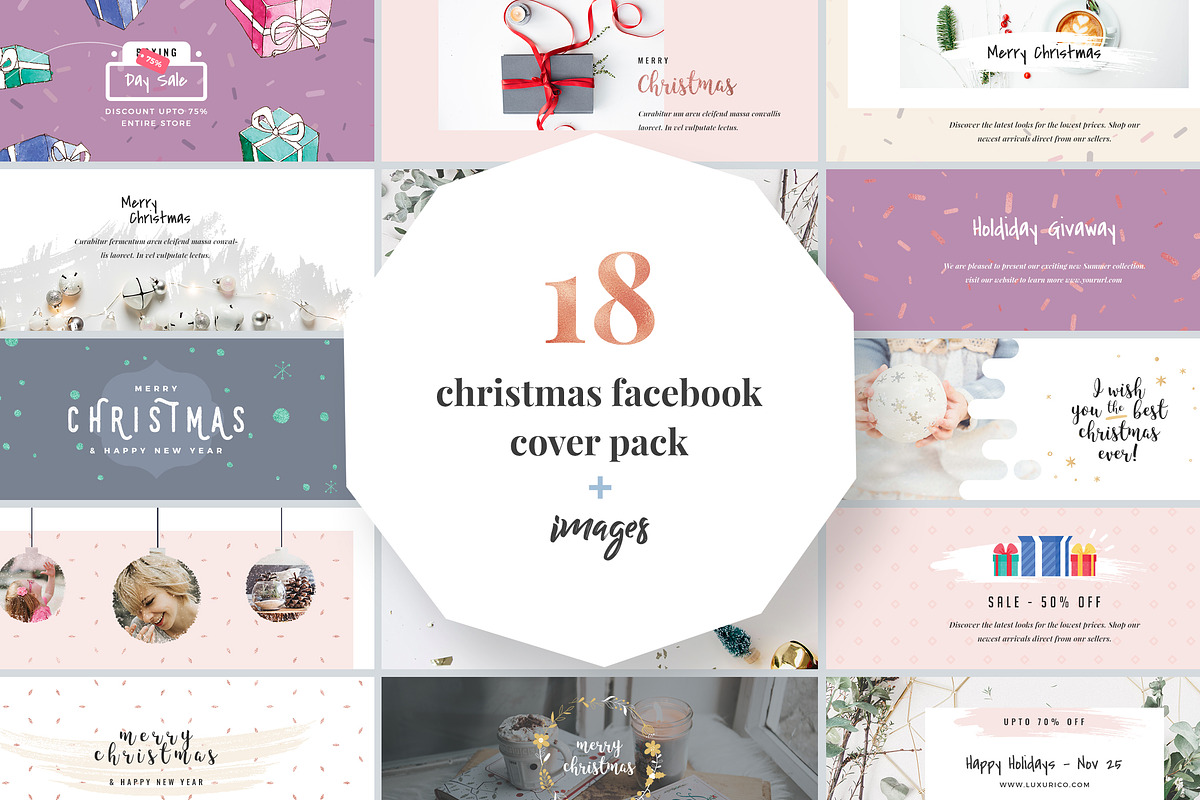 Bundle - Entire Facebook Covers, a Social Media Template by Crevo Studio (Photo 7 of 8)