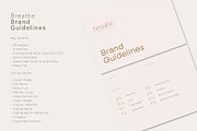 Breathe | Spa Brand Guidelines, a Branding & Logo Template by Naveera Aftab (Thumbnail 4 of 5)