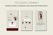 EPOQUE Aesthetic Canva Templates, a Social Media Template by Studio Suvelle (Thumbnail 5 of 11)