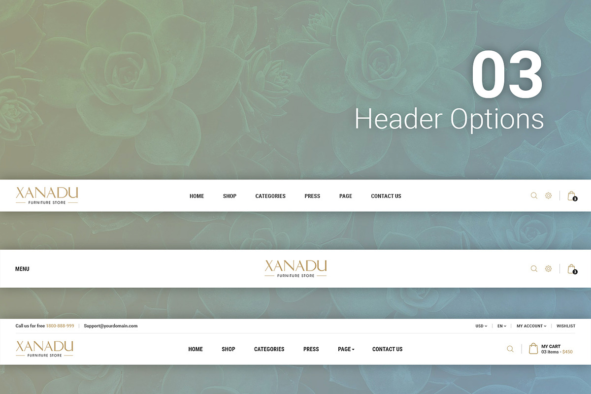 Xanadu – MultiConcept PSD Template, a Websites & App Template by EngoCreative.com (Photo 5 of 5)