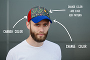 Baseball Hat Mock Up PACK 18, a Hat Mockup by Arfis (Thumbnail 2 of 18)