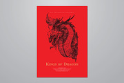 Hand Drawn Chinese Dragon Flyer, a Flyer Template by ashenterprise (Thumbnail 1 of 3)