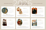 2026 Calendario Amores Contrariados, an Illustration by La Inspiratriz (Thumbnail 2 of 5)