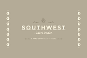 The Southwest Icon Pack, an Outline Icon by By Hand Designs (Thumbnail 1 of 9)