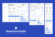 Marketing Performance Analytics UI, a Landing Page Template by twinstd (Thumbnail 3 of 5)
