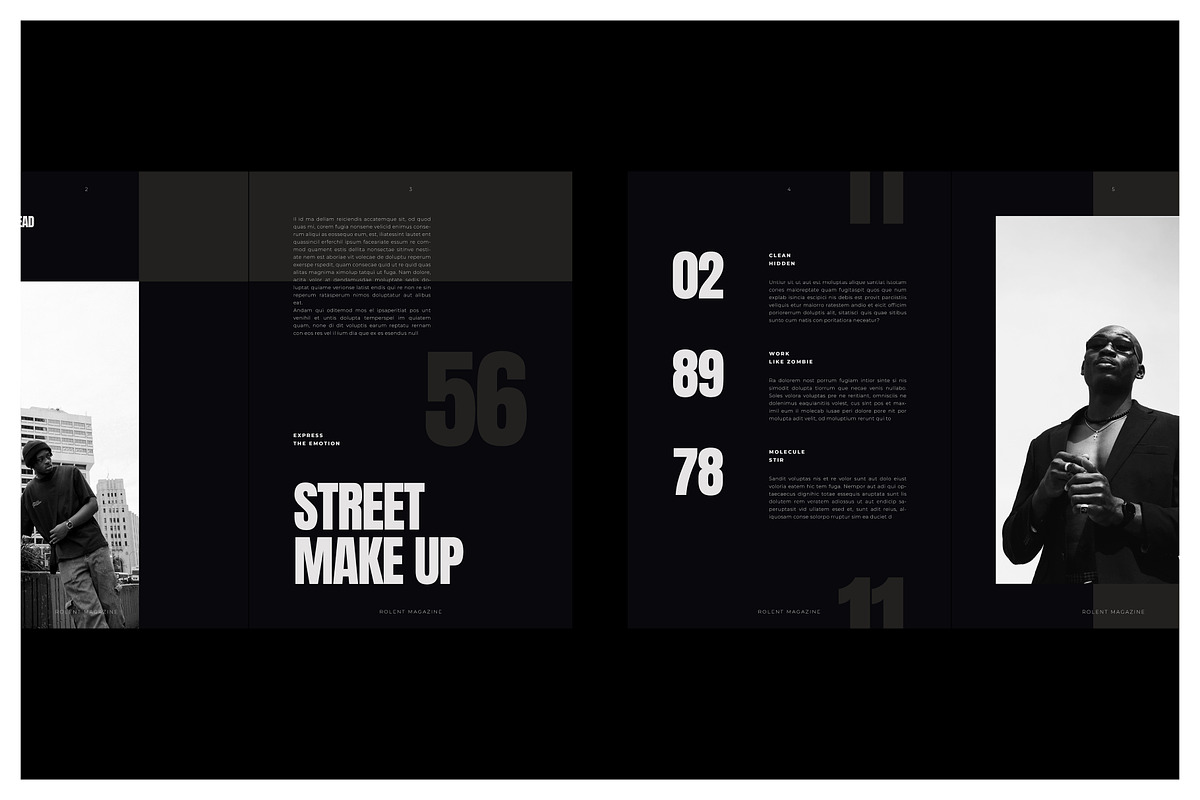ROLENT Creative Portfolio, a Magazine Template by Arif Tri Ananta (Photo 7 of 14)