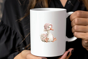 SILLY GOOSE BABY SHOWER CLIPART, an Animal Illustration by Daring Digies (Thumbnail 7 of 7)