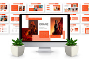 Orane - Orange Fashion Google Slide, a Presentation Template by Deepslide Studio (Thumbnail 5 of 6)