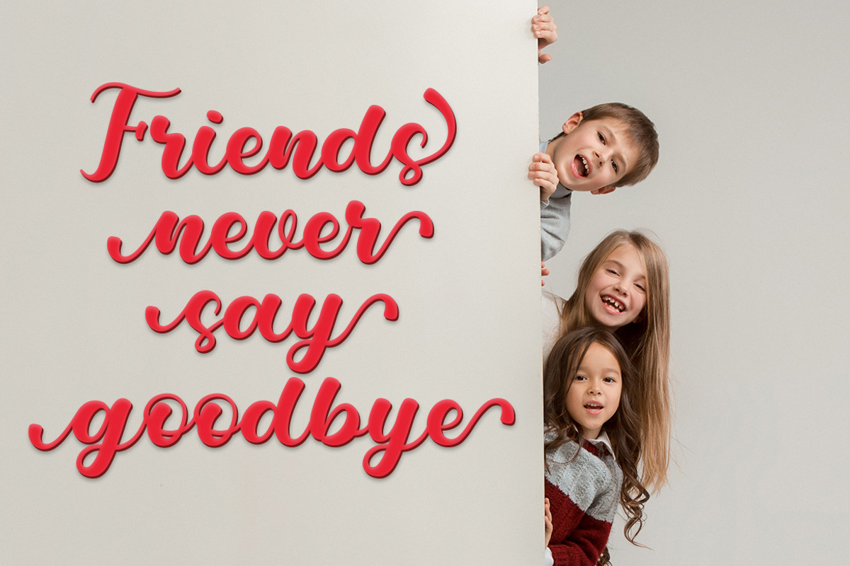 Milkshake Scriptsweet, a Script Font by Almeera Std (Photo 3 of 12)