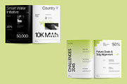 Minimalist Impact Report Template, a Brochure Template by fakhroo (Thumbnail 6 of 9)