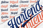 Harlend (6 font with bonus), a Script Font by Angin Studio (Thumbnail 8 of 16)