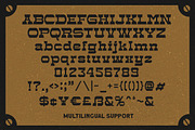 Pine Grit Western Display Font, a Slab Serif Font by Letterhend Studio (Thumbnail 6 of 9)