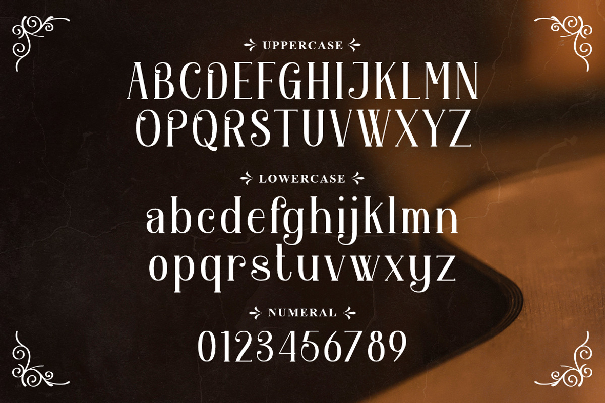 Orchard Song - Decorative Serif, a Serif Font by Typefactoryco (Photo 2 of 9)