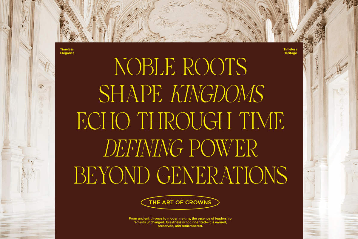 Crown Monarch - Stylish Elegant Font, a Serif Font by Say Studio (Photo 7 of 10)