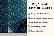 Sparkling Floral Patterns, a Pattern Graphic by Ninterints (Thumbnail 4 of 17)
