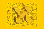 Robomyr - Futuristic Font, a Sans Serif Font by Hakara Type (Thumbnail 10 of 10)