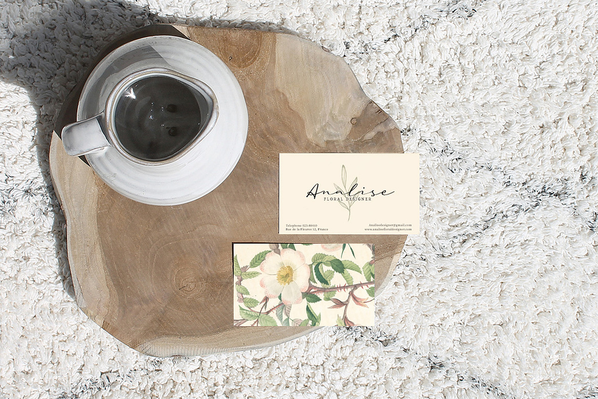 24 Business Card Mockups, a Household Mockup by Michèle Kae (Photo 5 of 7)