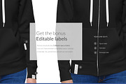 HOODIE & FLEECE BUNDLE 25xMock-ups, a Books & Magazine Mockup by Apparel_Mockups (Thumbnail 3 of 28)