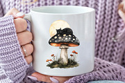 Magic Mushroom Halloween Clipart, a Seasonal Illustration by Rose Art (Thumbnail 6 of 7)