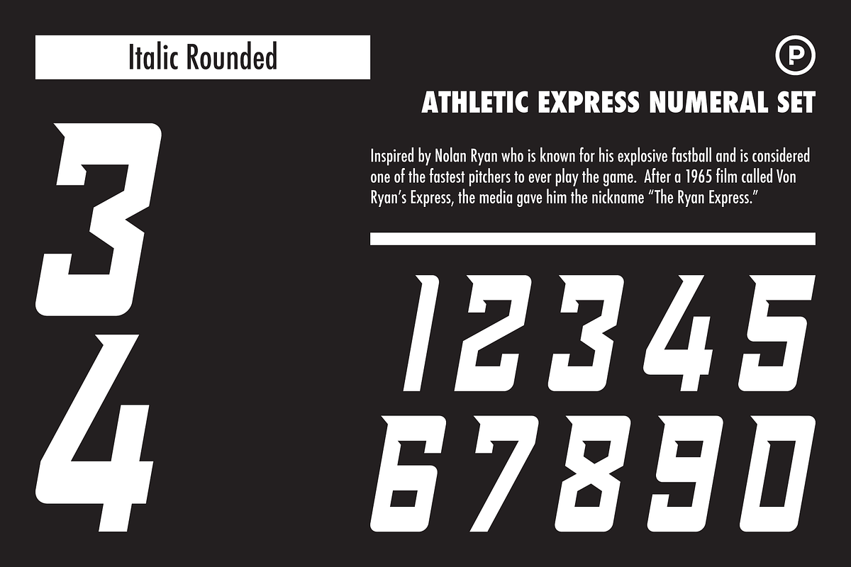 Athletic Express, a Sans Serif Font by Port Design Company (Photo 2 of 12)