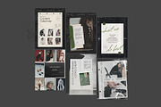 Black Canva Instagram Post Template, a Social Media Template by And Done Studio (Thumbnail 2 of 8)
