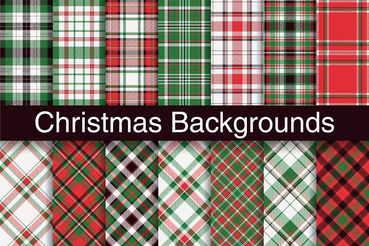 #80 Christmas Background for Holiday, a Pattern Graphic by Plaid4You (Photo 1 of 11)