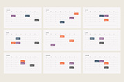 Calendar 2022 templates PowerPoint, a Presentation Template by HiSlide.io (Thumbnail 3 of 6)