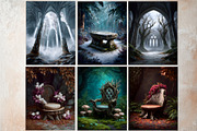 Medieval Fantasy Backgrounds, a Background Graphic by ThatsDesignArt (Thumbnail 9 of 11)