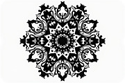 Decorative Mandala Vector Set, an Illustration by hafijul (Thumbnail 4 of 9)