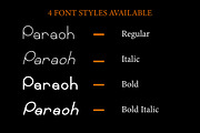 Paraoh - Classy San Serif Font, a Sans Serif Font by Inventype Studio (Thumbnail 4 of 8)