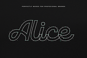 Alice - Perfectly imperfect Typeface, a Script Font by Tyasify (Thumbnail 9 of 14)