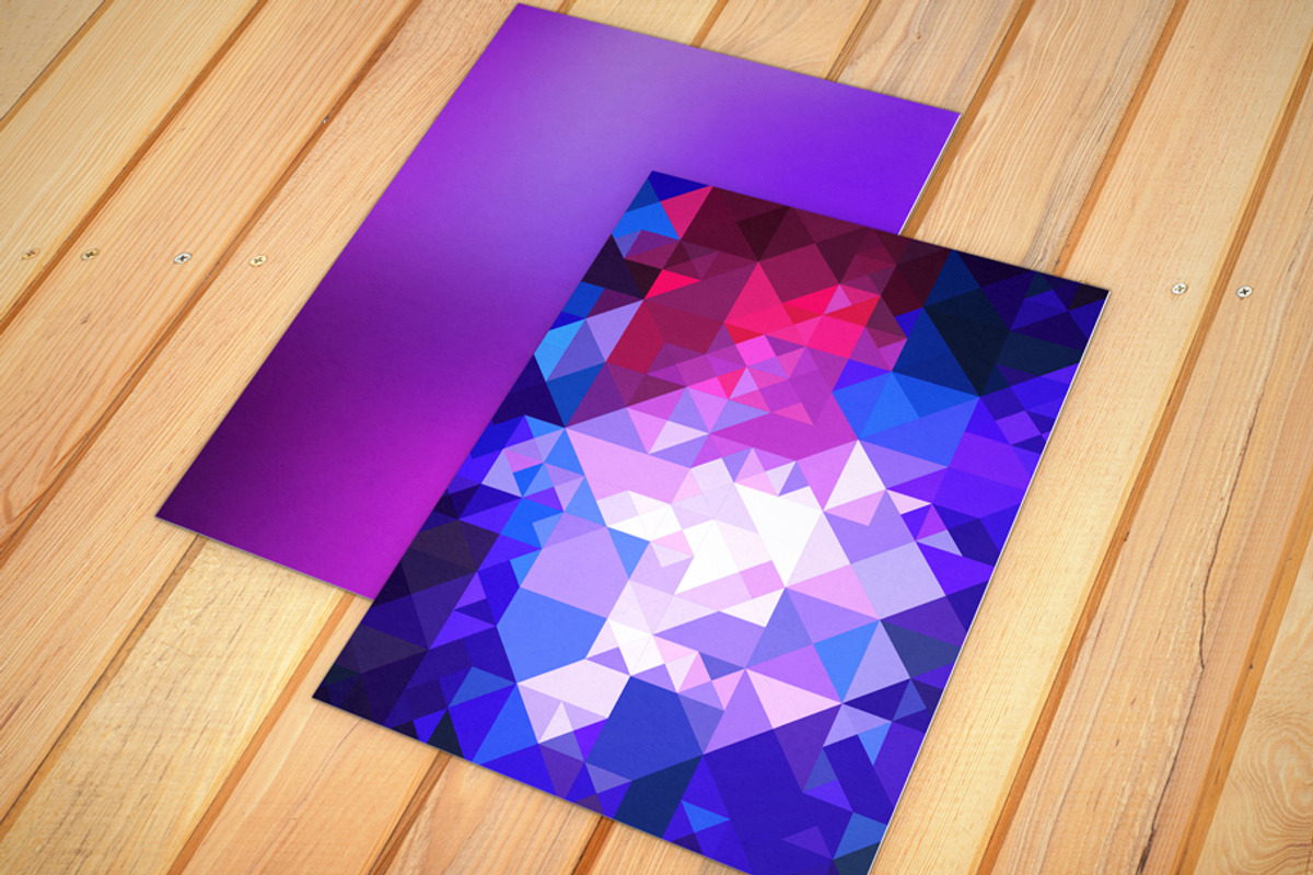 A set of vector abstract backgrounds, a Pattern Graphic by AlexZeL (Photo 4 of 7)