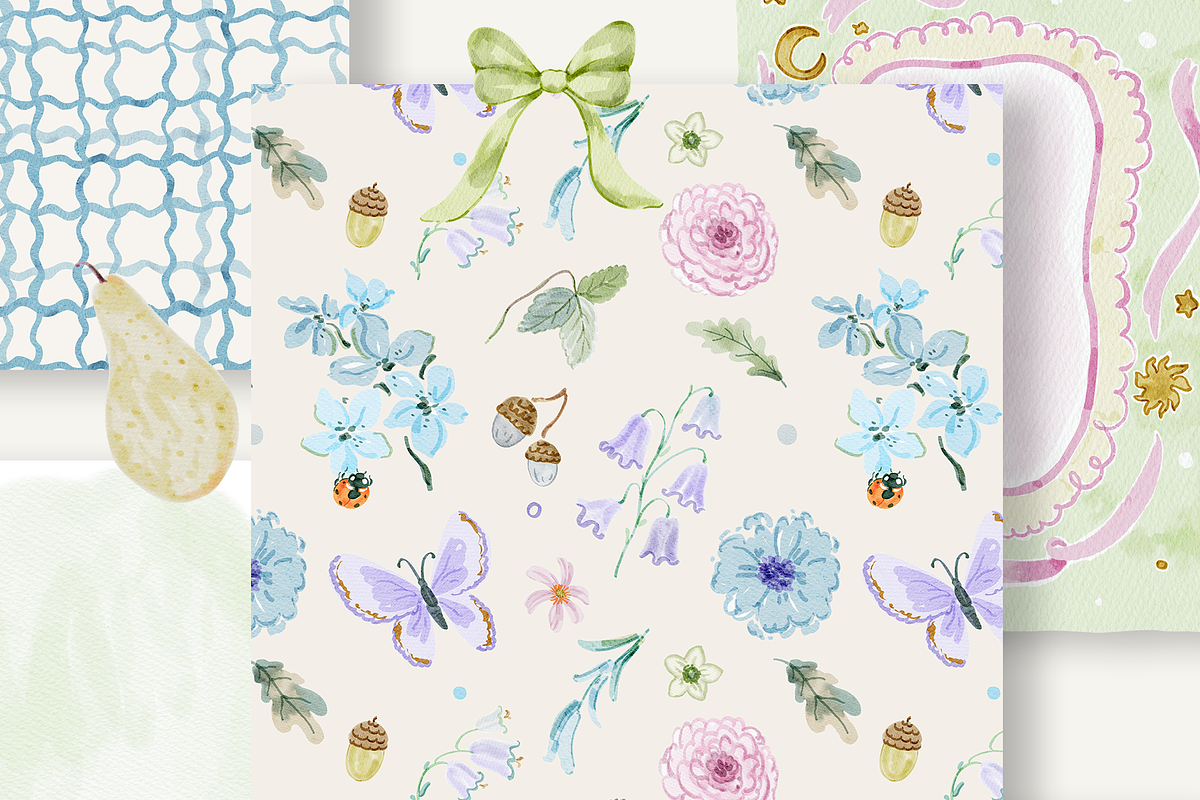 Watercolor Botanical Mega Bundle, a Decorative Illustration by Karma (Photo 9 of 22)