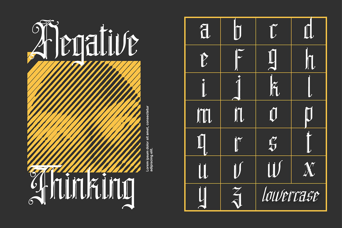 Belingal | Classic Blackletter, a Blackletter Font by Denustudios (Photo 12 of 14)