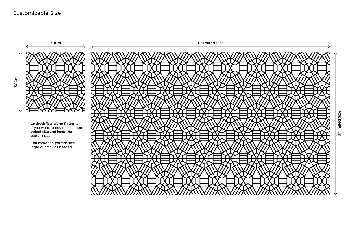 30 ArtDeco Symmetry Seamless Pattern, a Pattern Graphic by Morand Union (Photo 12 of 14)