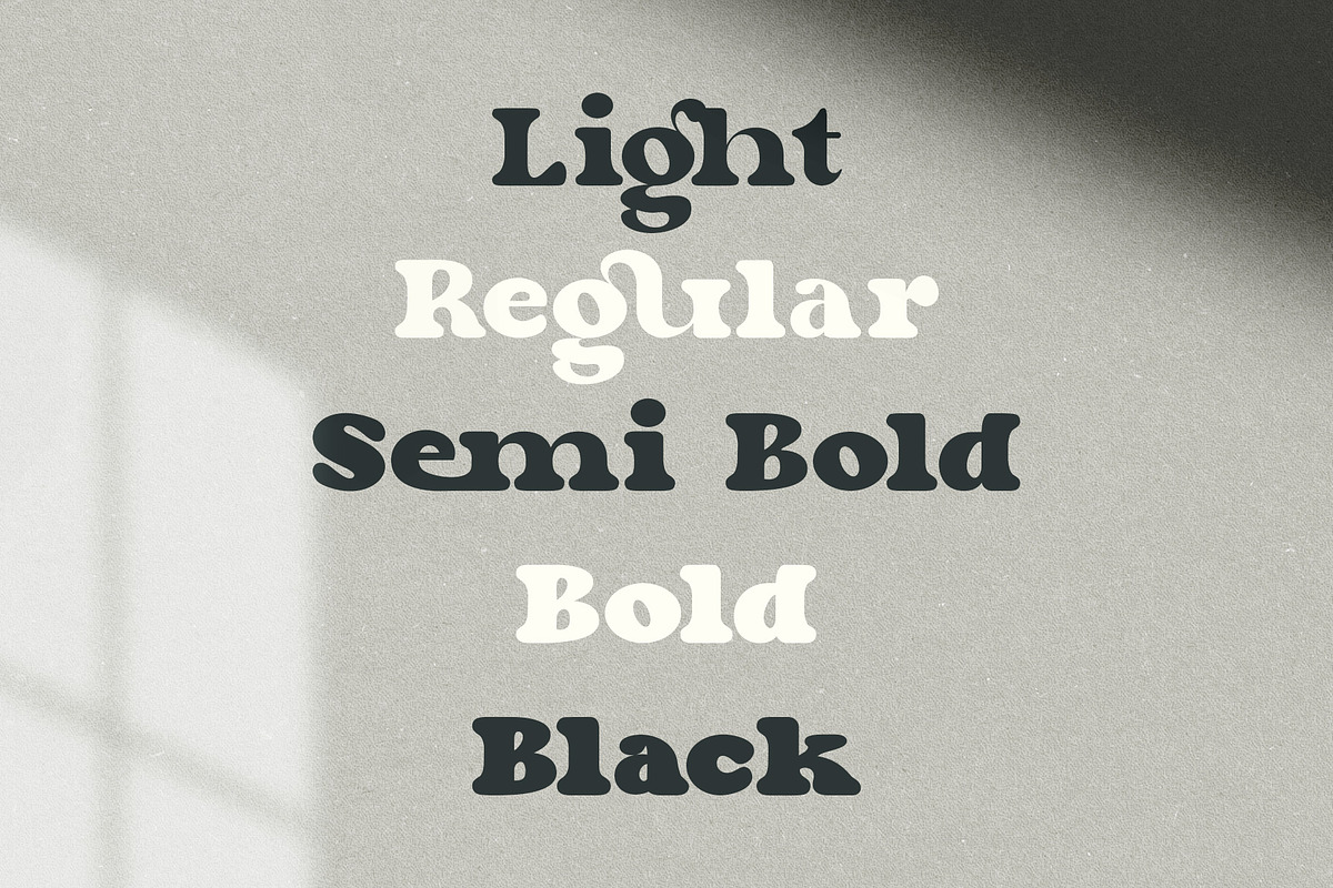 Bunga, a Serif Font by Burntilldead (Photo 2 of 14)