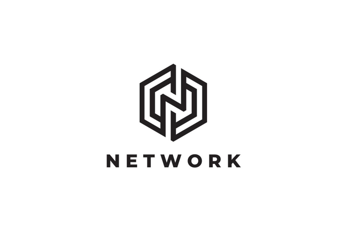 Hexagon Letter N logo design, a Branding & Logo Template by yopie