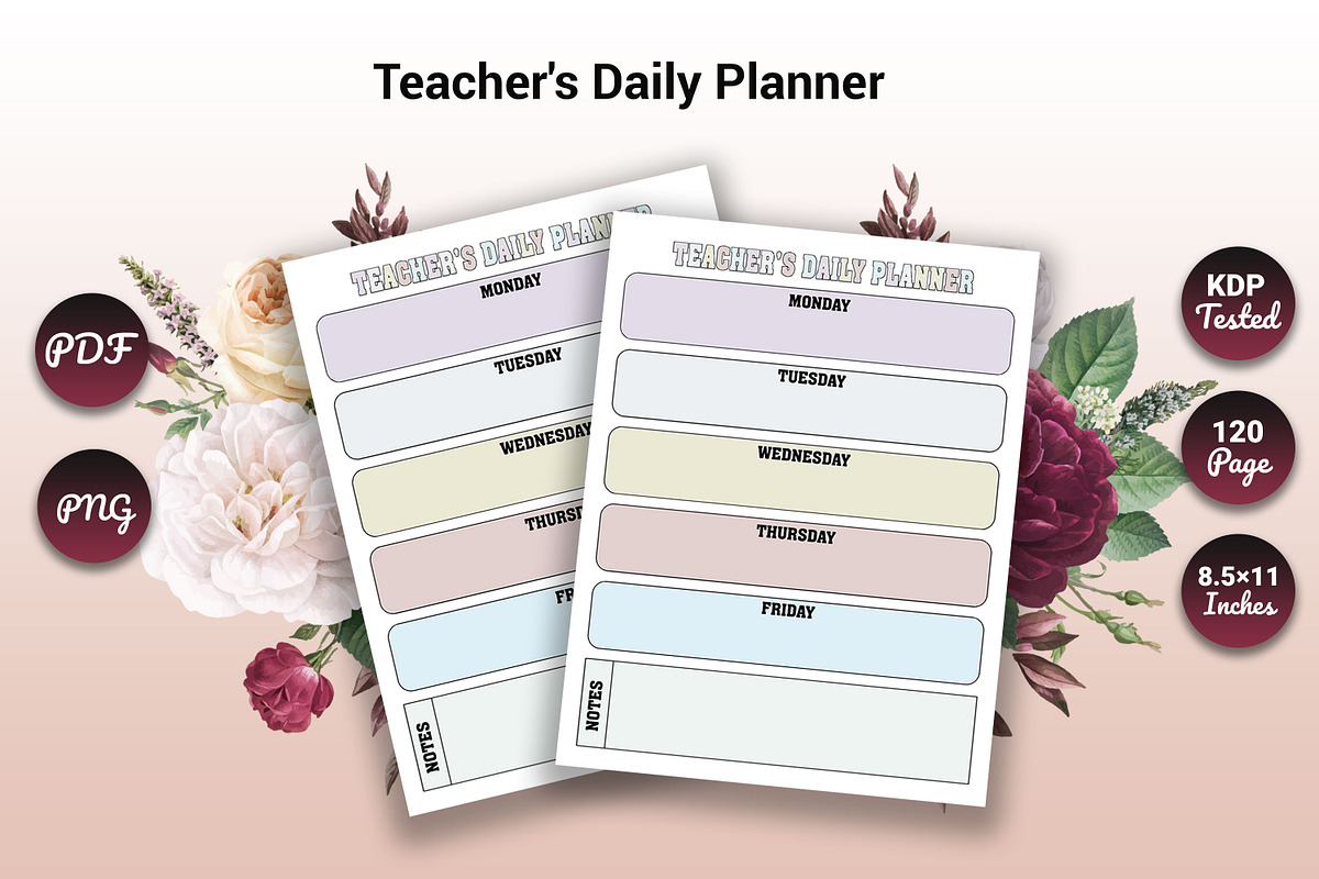 Acher’s Daily Planner KDP Interior, a Graphic by mh_arif (Photo 1 of 2)
