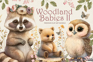 Woodland Animals II