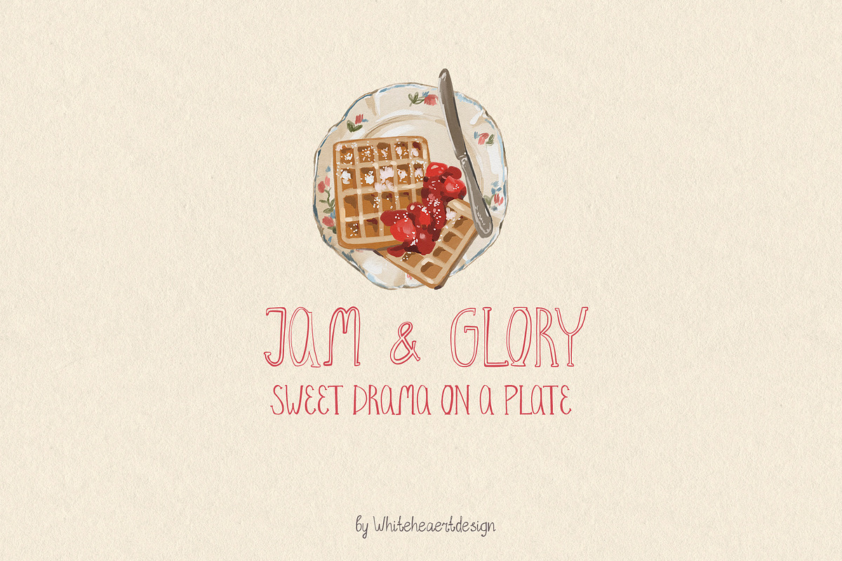 Hand Written Font Trio Serif Script, a Handwritten Font by whiteheartdesign (Photo 5 of 17)