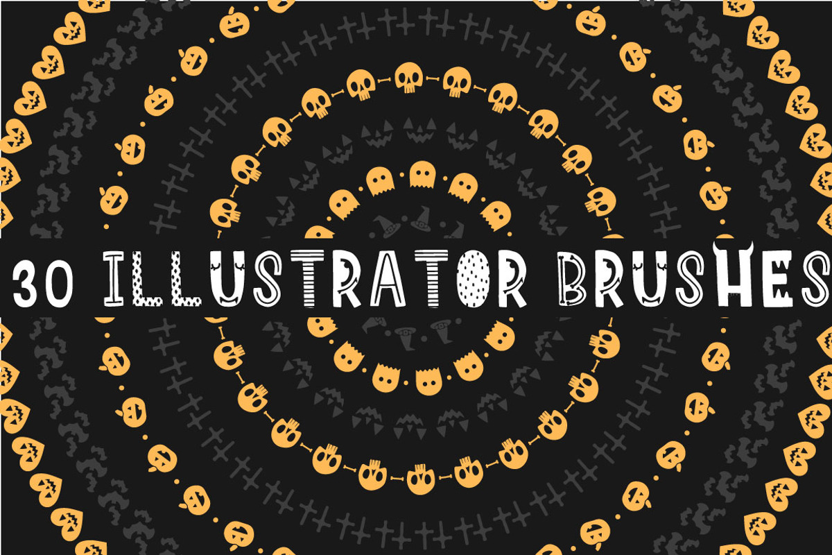Ha-Halloween font + patterns + MORE! preview 5