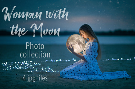 Woman with the Moon