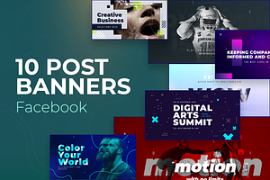 Facebook Post Banners v4