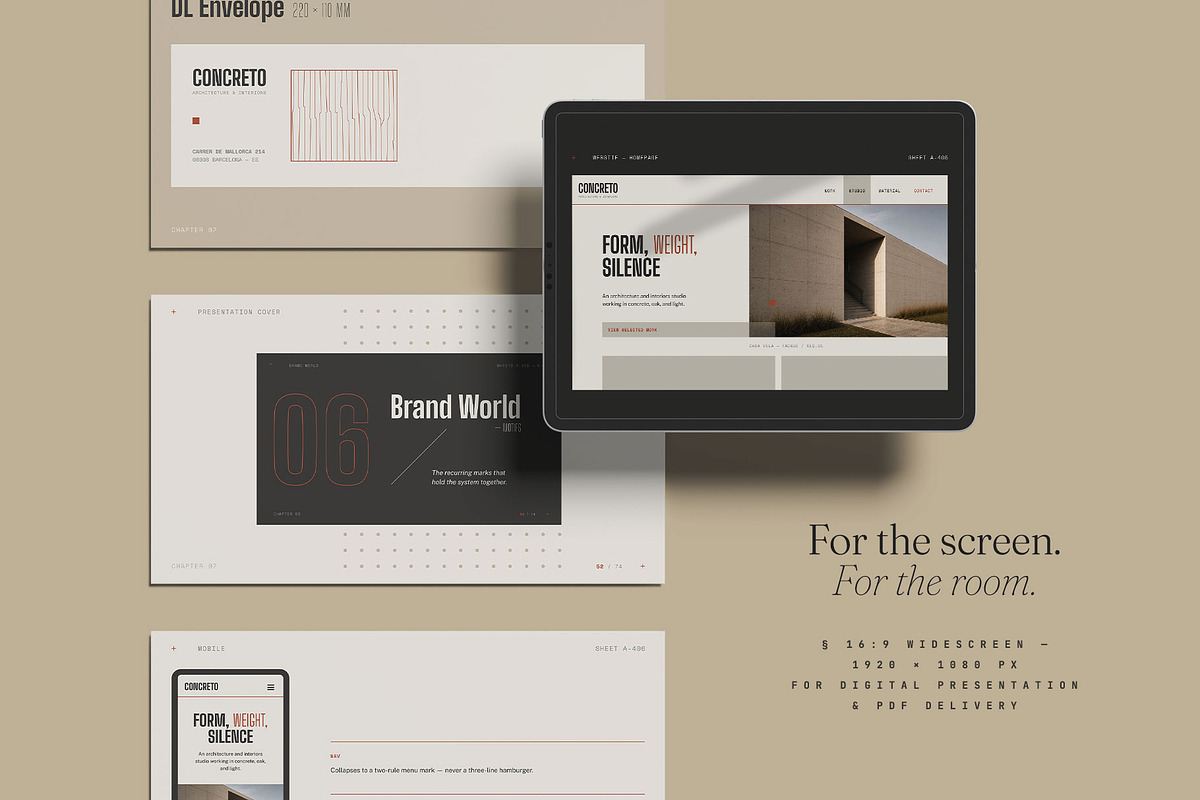 CONCRETO / Brand Guidelines Template, a Branding & Logo Template by Leleka.Store (Photo 21 of 23)