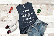 Mockup Bundle Bella Canvas T-Shirt, a Household Mockup by lock and page (Thumbnail 34 of 45)