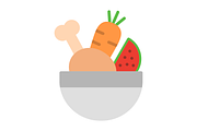 food Flat Icon, a Duotone Icon by Pexelpy (Thumbnail 2 of 2)